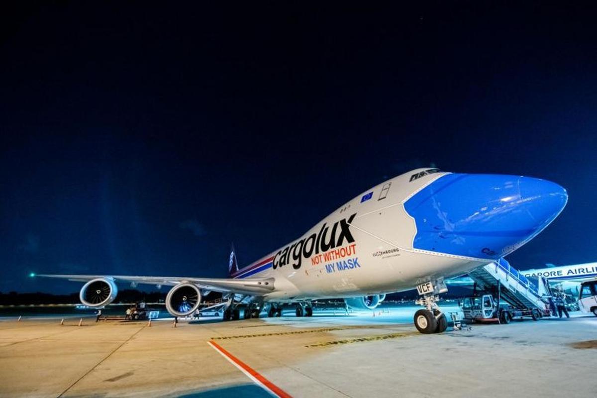 Boeing 747-8 Cargolux Airlines (CHANGI AIRPORT GROUP)