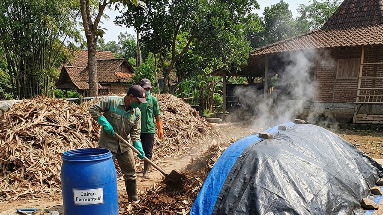 Cara Fermentasi Daun Bambu Kering agar Cepat Terurai, Bisa Dimanfaatkan untuk Kompos