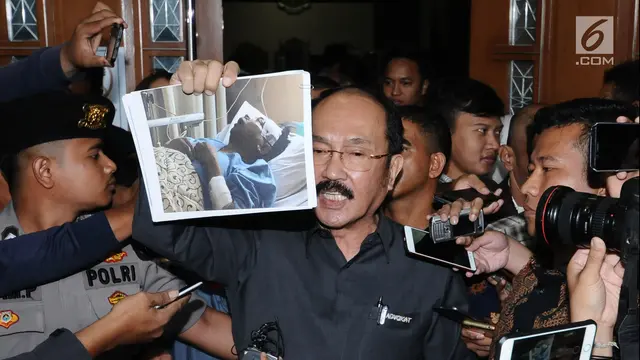 Luapan Ekspresi Fredrich Yunadi Usai Didakwa Halangi Penyidikan Kasus Setya Novanto