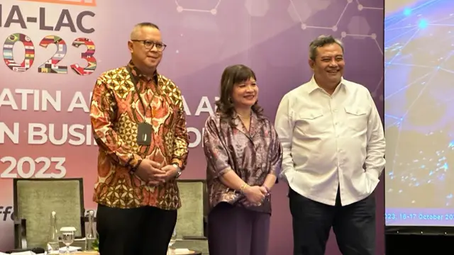 Media gathering Indonesia-Latin America and Caribean (INALAC) Business Forum di Jakarta, Senin (18/9/2023). (Liputan6/Benedikta Miranti)