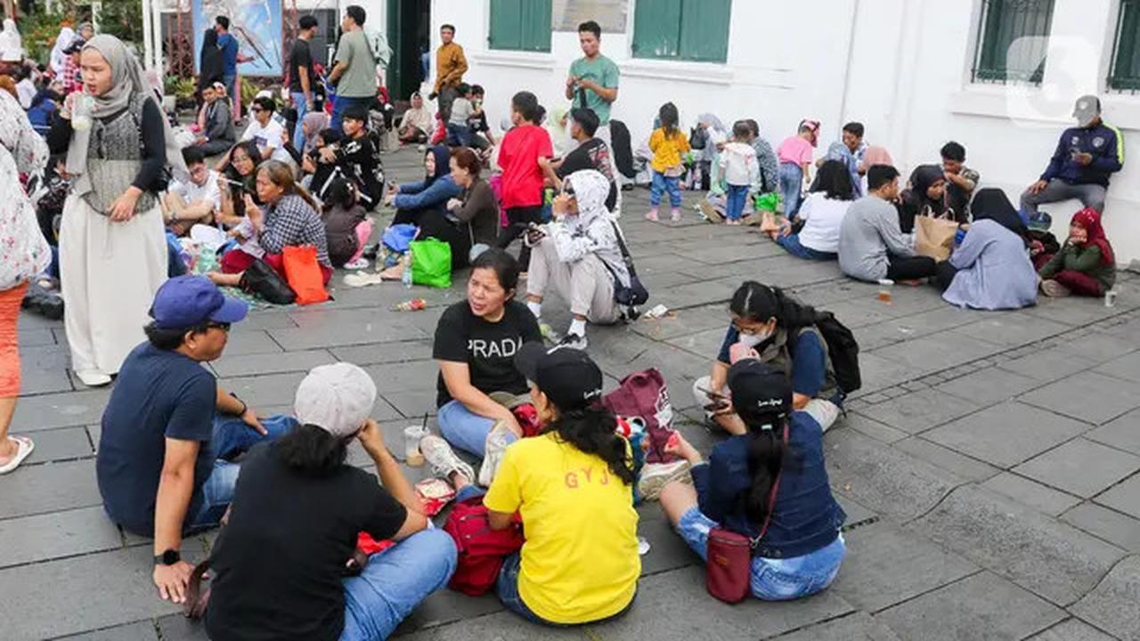 Libur Lebaran 2025, Kota Tua Jakarta Ramai Dikunjungi