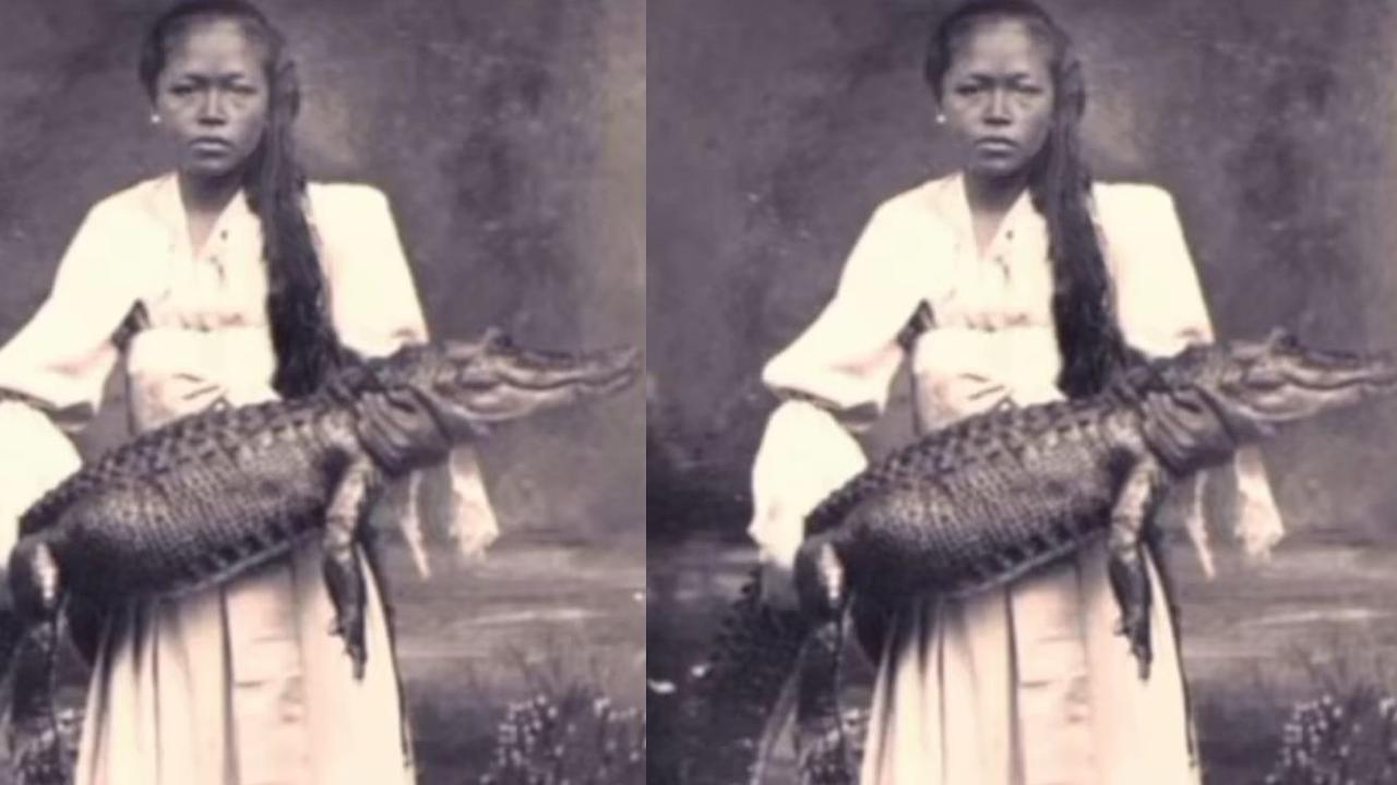 Mengenal 'Sutirah' Pawang Hewan Wanita Pertama di Indonesia yang Fotonya Banyak Beredar di Medsos