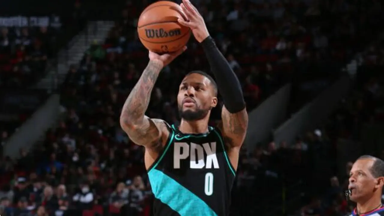 Foto: Poin Guard Blazers Damian Lillard