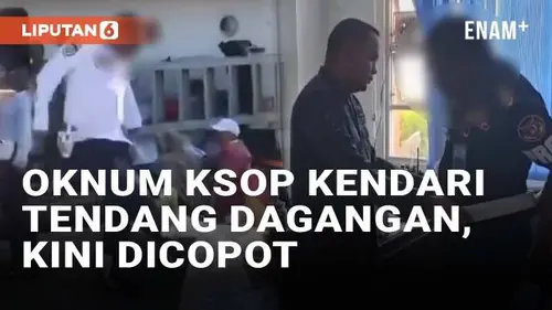 VIDEO: Viral Oknum Provos KSOP Kendari Tendang Dagangan, Kini Jabatan Dicopot