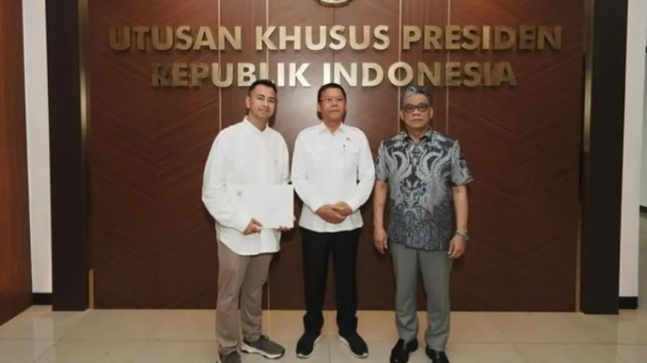 Menengok Kantor Baru Raffi Ahmad Sebagai Utusan Khusus Presiden, Luas dan Bikin Betah Kerja.