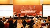 Forum Tematik Bakohumas bertajuk “Bergerak Bersama Menuju Indonesia Maju Cipta Kerja Cinta Kerja” di Hotel JS Luwansa, Kuningan, Jakarta Selatan, Selasa (31/1/2023).