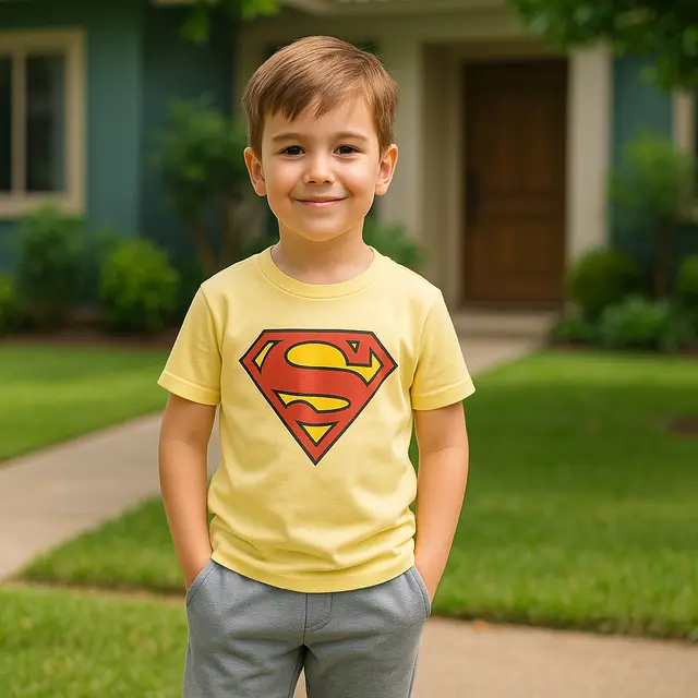 Model Baju Anak Laki laki Umur 7 Tahun Terbaru (created by AI)