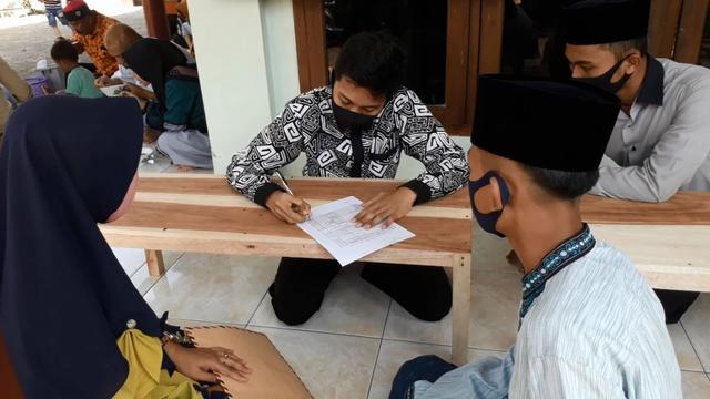 Penerimaan siswa SMAIT Nurul Ihsan, Cilacap, Jawa Tengah. (Foto: Liputan6.com/Muhamad Ridlo)