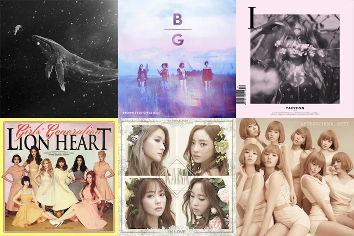 [Bintang] Cover Album K-Pop Terbaik