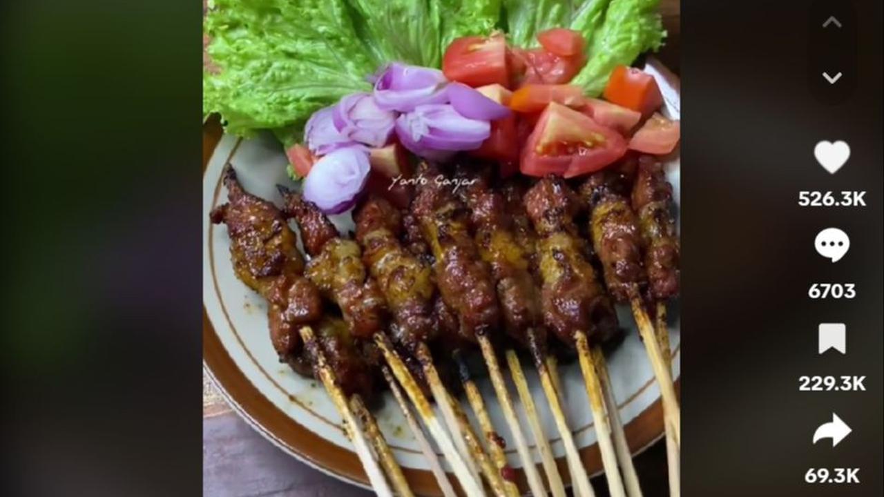 <b>7. Sate Siap Disajikan</b>