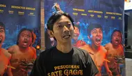 Yono Bakrie, salah satu actor pendukung film Pesugihan Sate Gagak. (Liputan6.com/M. Altaf Jauhar)