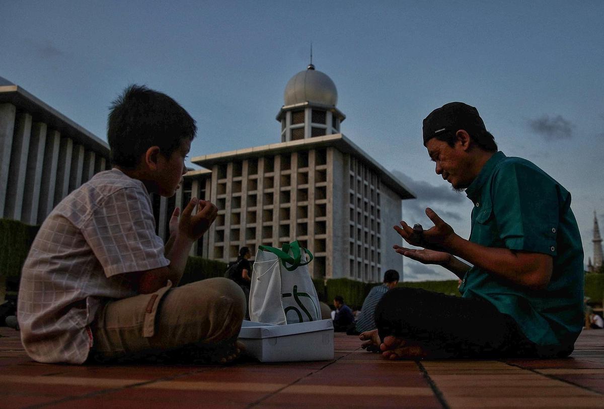 FOTO: Berbuka Puasa Bersama Di Mesijid Istiqlal