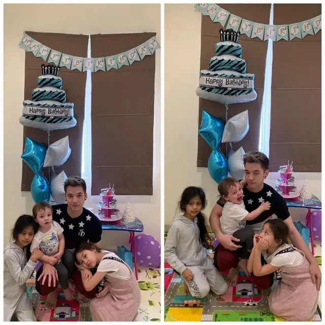 Potret Stefan William Saat Asuh 4 Anaknya. (Sumber: Instagram/stefanwilliam)