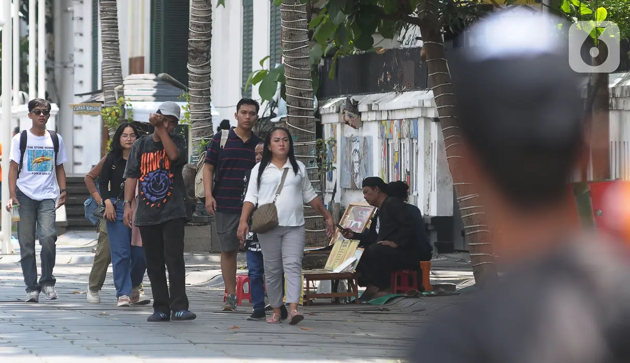 Kawasan ini selalu ramai dikunjungi saat libur panjang Lebaran. (merdeka.com/Imam Buhori)