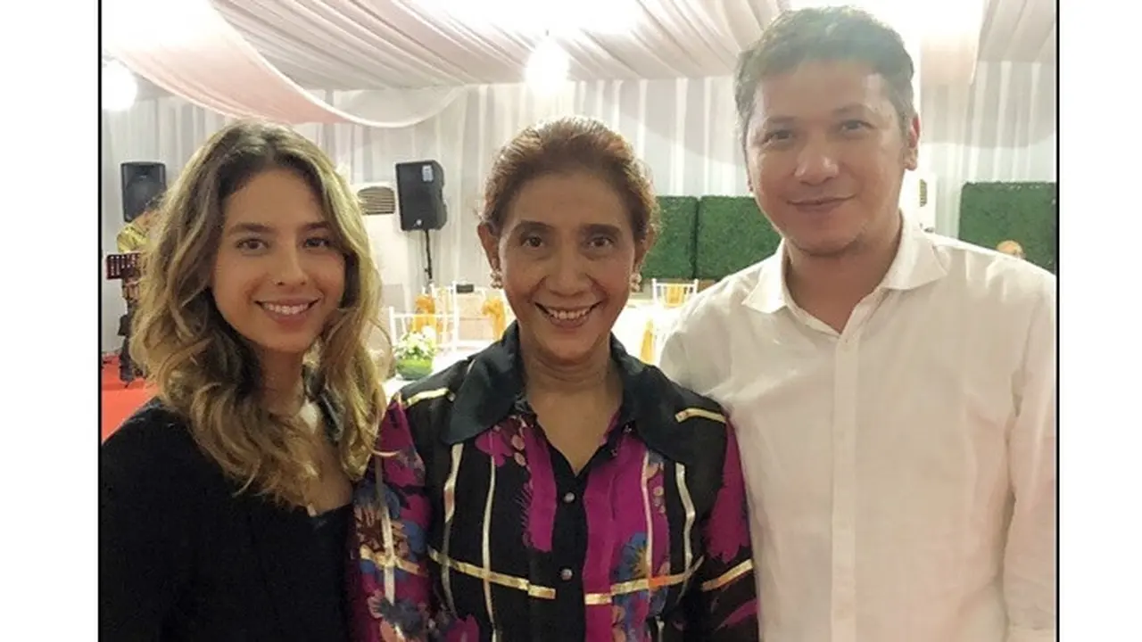 Diisukan Dekat dengan Gading Marten, Ini 7 Potret Putri Susi Pudjiastuti