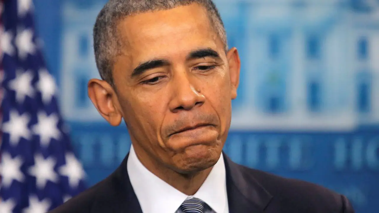 Presiden Obama menghadiri acara pemakaman korban penembakan Dallas. (Reuters)
