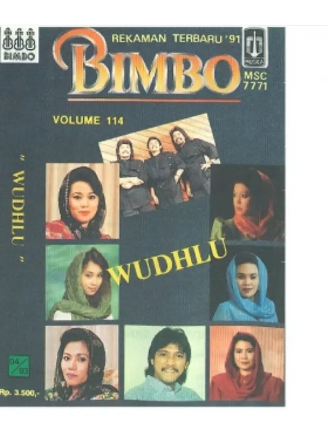 Sampul album Wudhlu dari Bimbo. (Foto: Dok. Musica Studios)