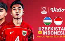 Live Streaming Piala Kemerdekaan 2025 Indonesia U-17 vs Uzbekistan U-17: Hanya di Vidio