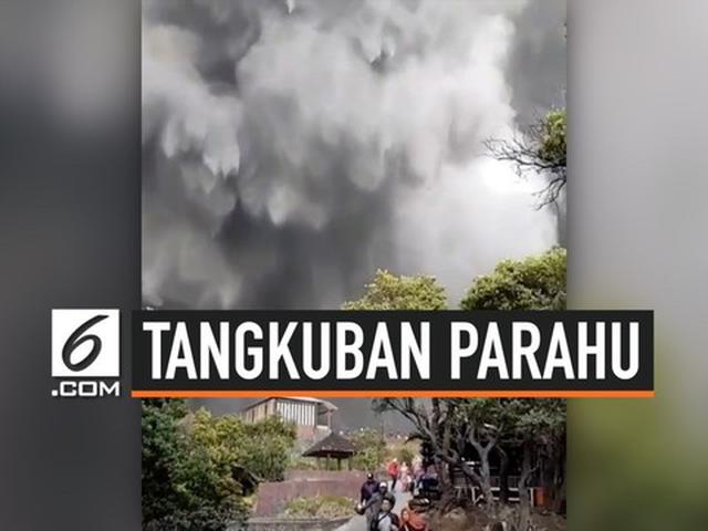 Video Detik Detik Gunung Tangkuban Parahu Meletus News Liputan6 Com