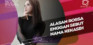 Alasan Rossa Enggan sebut nama kekasih pada publik.