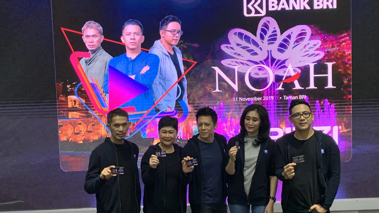 Bank BRI Gelar Konser NOAH Bentuk Dukungan Industri Musik dan Kreatif