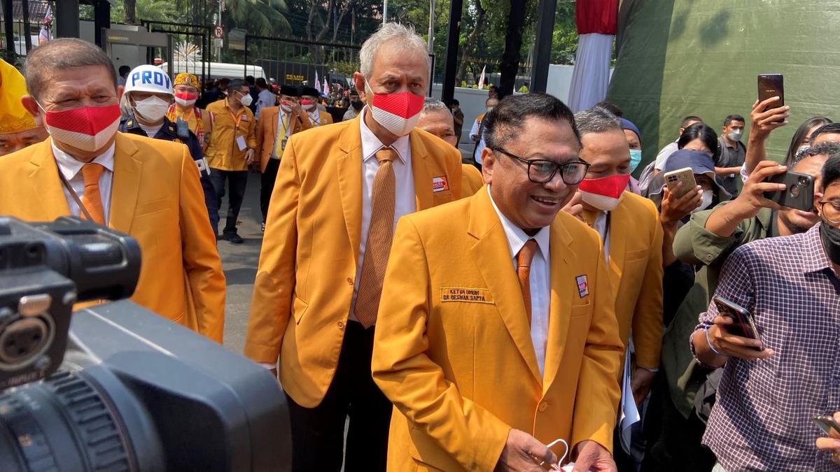 Oesman Sapta Temui Jokowi di Istana, Apa yang Dibahas?