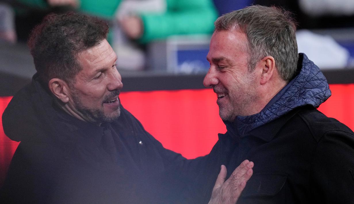 Kemenangan besar ini menjadi bekal berharga bagi Atletico untuk menghadapi leg kedua nanti. (AP Photo/Manu Fernandez)