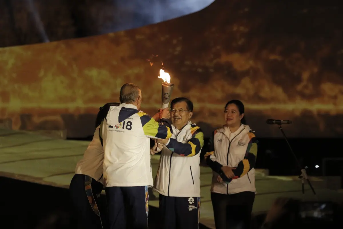 Konser Obor Asian Games 2018, Jusuf Kalla