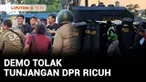 Soal aksi unjuk rasa yang mendesak penghapusan tunjangan mewah bagi anggota DPR berlangsung di Medan, Sumatra Utara, ternyata berujung ricuh. Ratusan pengunjuk rasa sempat terlibat bentrok dengan polisi di depan Kantor DPRD Sumatra Utara.