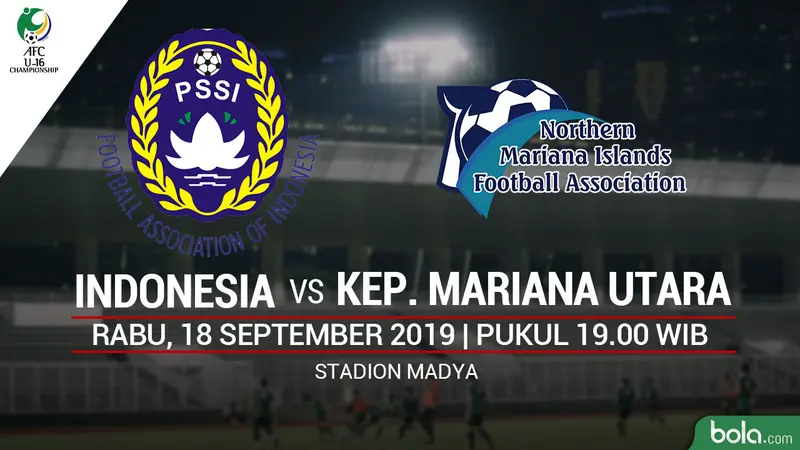 Indonesia Vs Kepulauan Mariana Utara