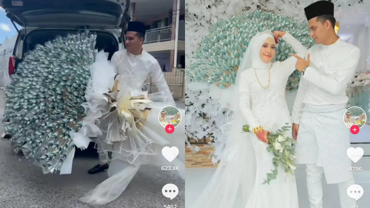 Buket Uang Raksasa