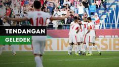 Berita video tendangan geledek yang diciptakan gelandang Yordania saat menghadapi Vietnam di babak 16 besar Piala Asia 2019.