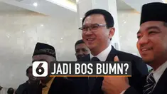 Ahok dikabarkan akan bergabung di salah satu BUMN. Meski berpredikat mantan napi, Ahok punya kemungkinan jadi petinggi BUMN.