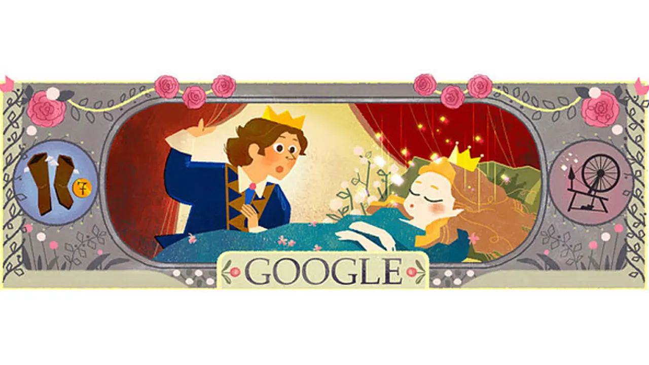 Google Doodle Peringati Kelahiran Penulis Cinderella 