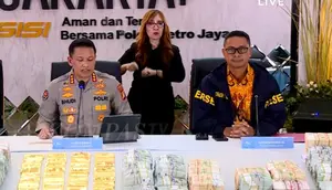 Polisi Segera Umumkan Tersangka soal Temuan 74 Kg Emas dan Rp 476 Miliar