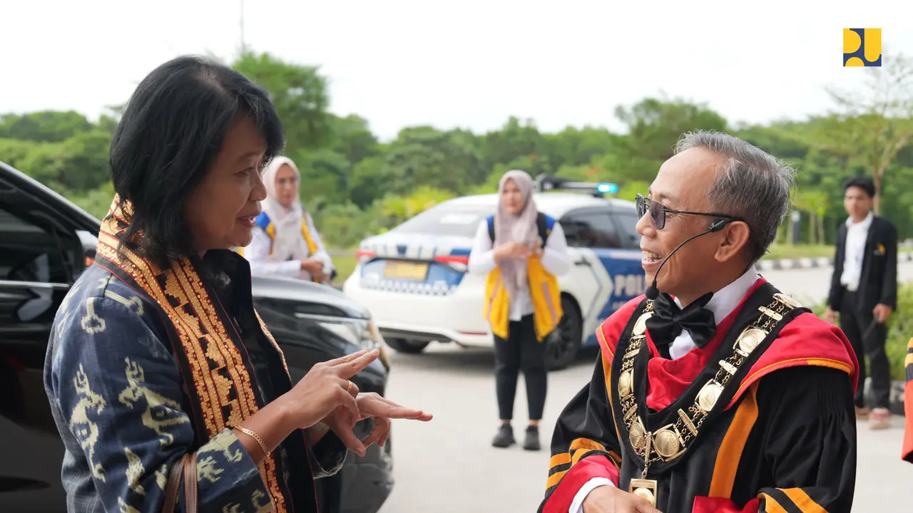 Wamen Diana dalam Orasi Ilmiah Guru Besar ITERA: Pentingnya Kolaborasi Lintas Sektor Antisipasi Bencana Gempa