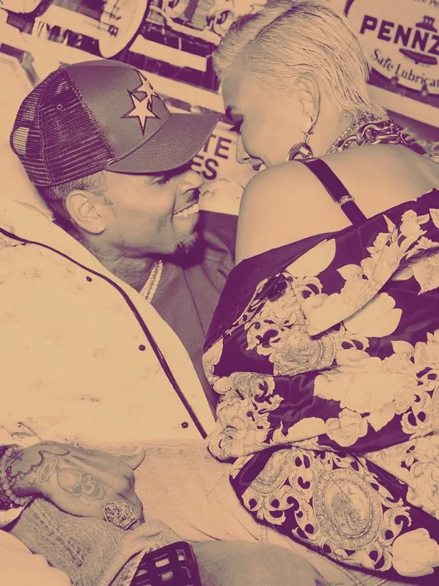 [Bintang] Agnez Mo dan Chris Brown