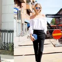 Baju sabrina yang hits kembali ini menjadi incaran anak remaja dan dewasa dalam padu padankan style agar lebih menarik.