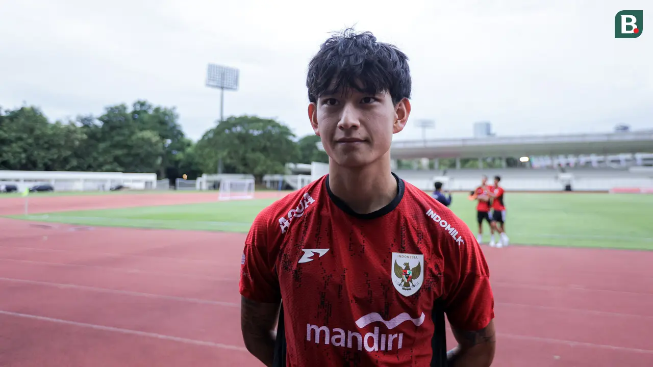 Foto: Luke Keet, Wajah Baru Garuda Muda Jelang SEA Games 2025