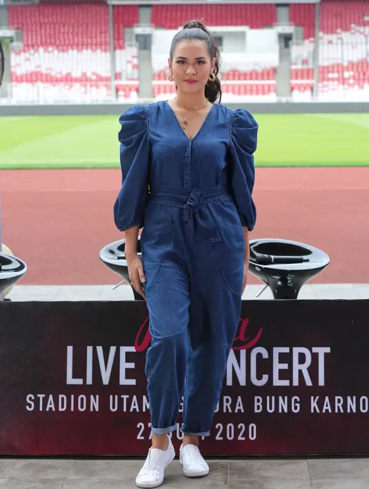 Raisa Prescon di GBK  (Adrian Putra/Fimela.com)