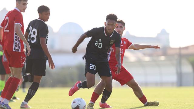 Foto: Gagal Bongkar Pertahanan Moldova U-20, Timnas Indonesia U-20 Petik Hasil Imbang Pertama di Turki