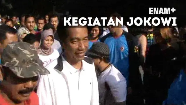 ENAM PLUS: Jokowi Sapa Warga di Area CFD Kota Solo