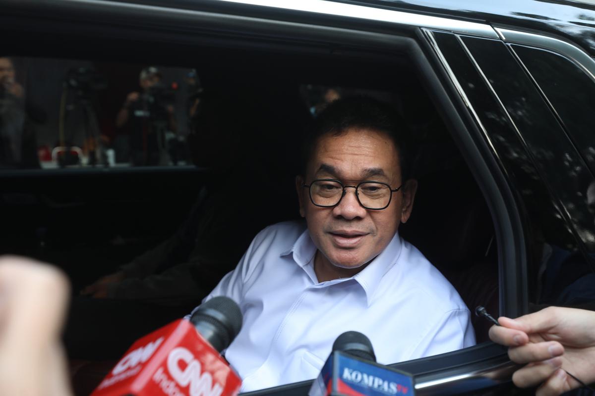Calon menteri Prabowo tiba di Hambalang