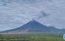 Erupsi Gunung Semeru: Empat Kali Letusan dalam Sehari, Warga Diminta Waspada