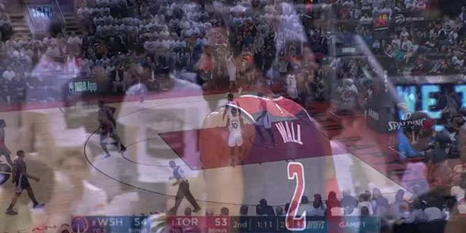 VIDEO : Cuplikan Pertandingan Playoffs NBA, Raptors 114 vs Wizards 106
