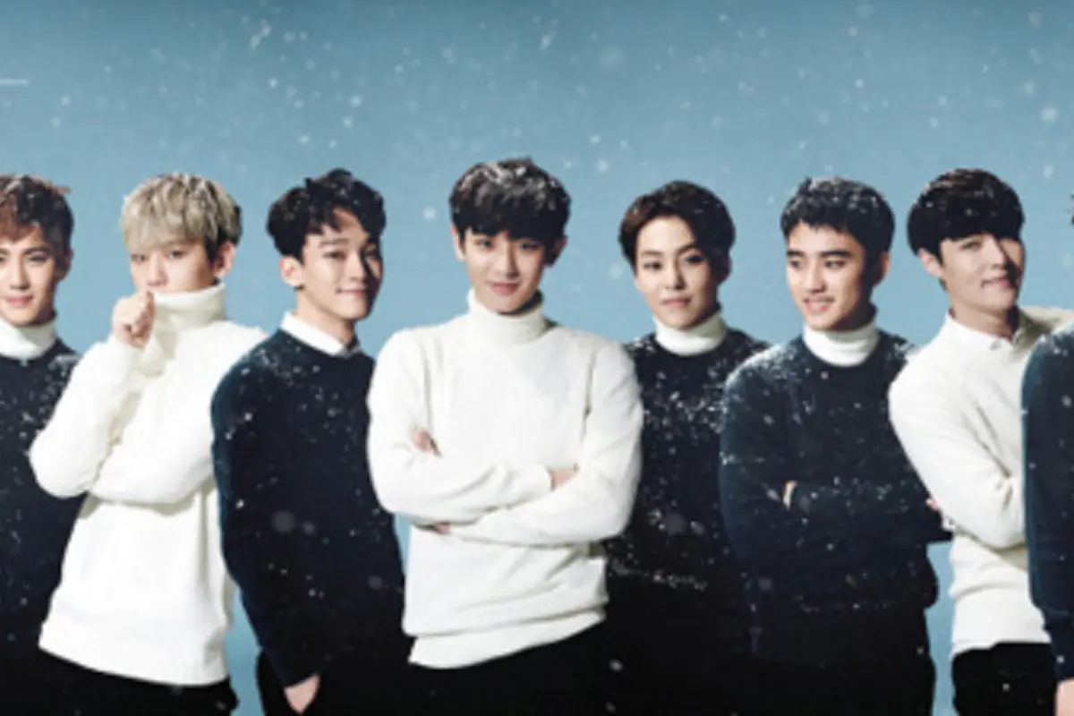 EXO Sukses Rajai Dunia Hiburan dengan Lagu Natal