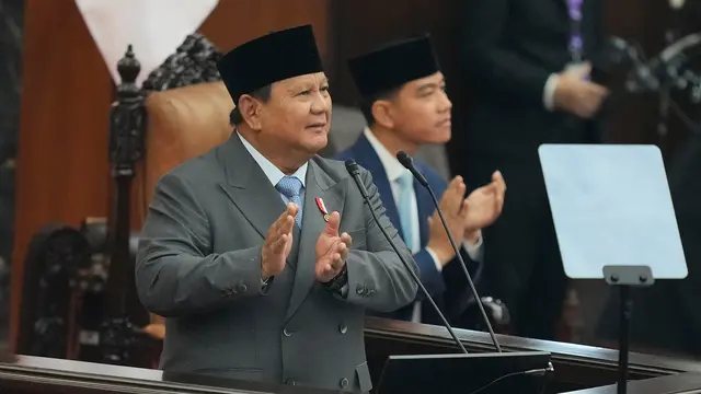 Presiden Prabowo Sampaikan Capaian Ekonomi dalam Sidang Tahunan MPR