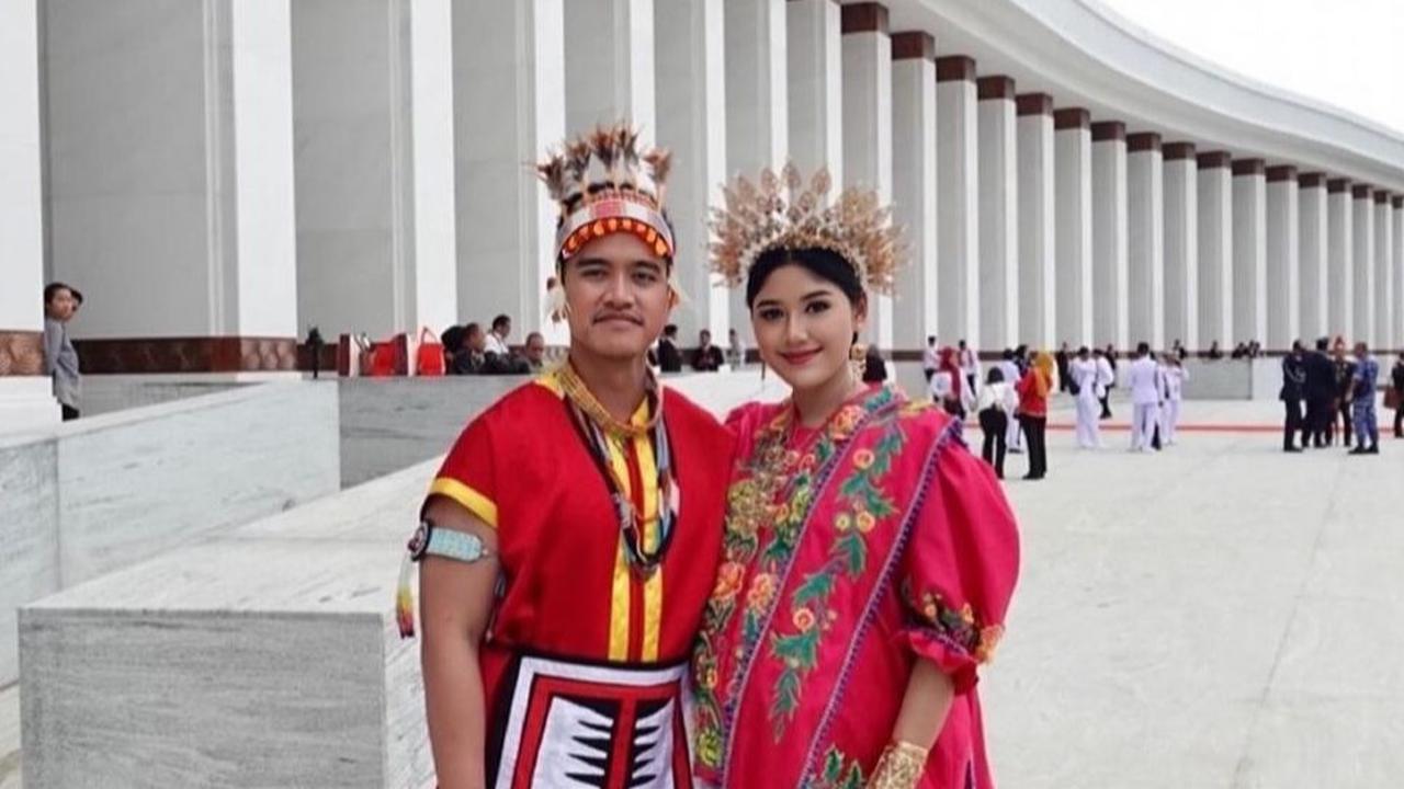 Kaesang dan Erina Gudono hadir di IKN untuk HUT ke-79 RI