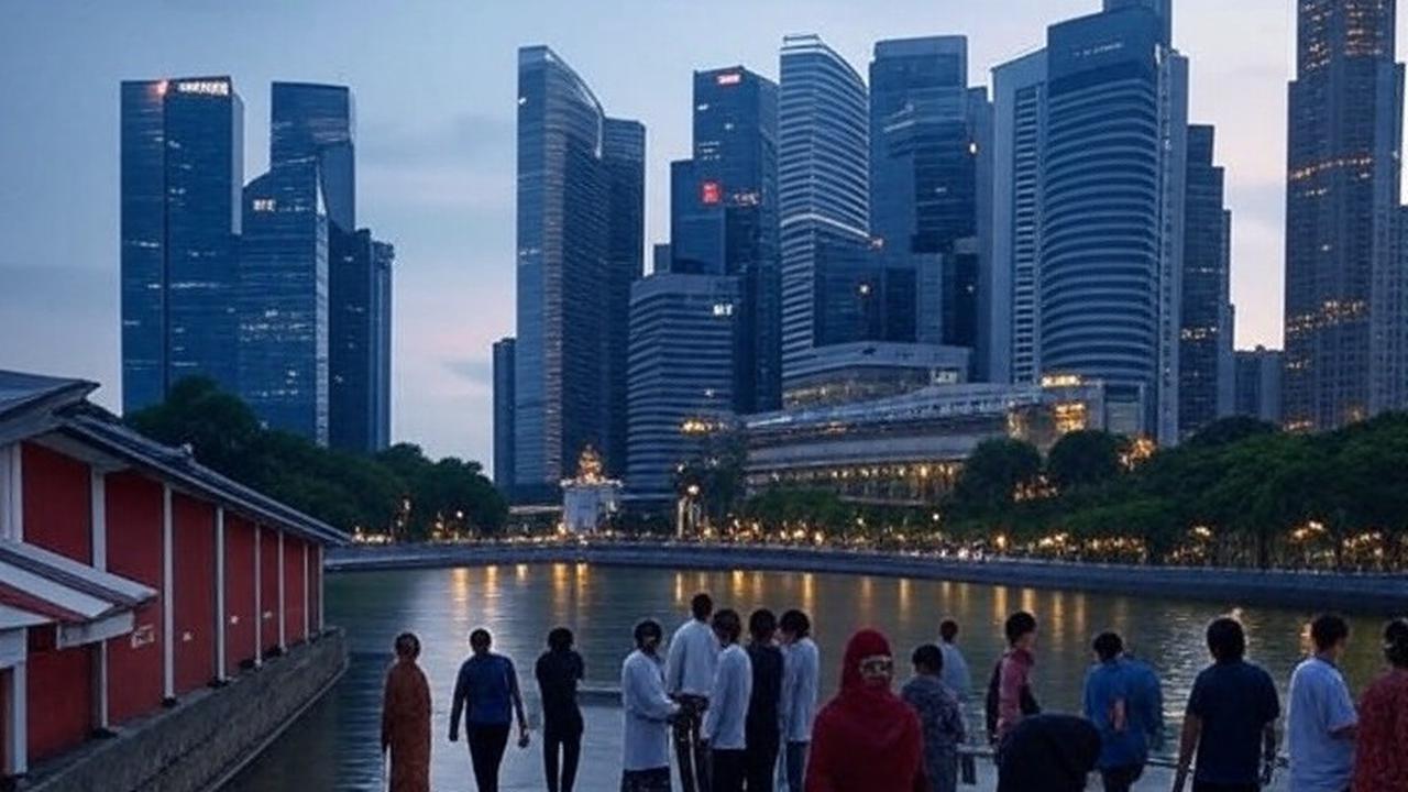 Ilustrasi Negara Singapura