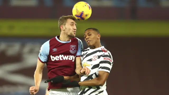 Manchester United Menang 3-1 di Markas West Ham